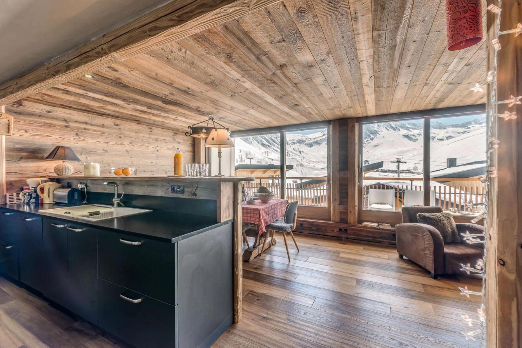 Residence Hauts Lieux - 4 Pieces 8 Personnes Premium, Appartement Renove Mae-3411 ティニュ エクステリア 写真
